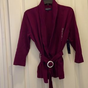 NWT. SZ L. Belted. jones of New York.